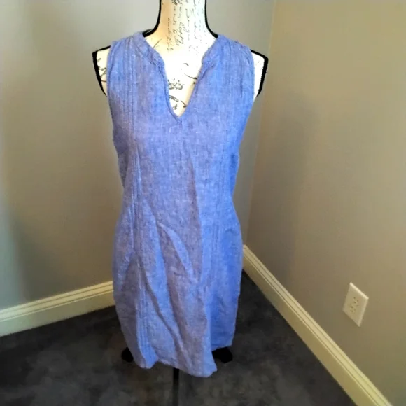 Sigrid Olsen | Dresses | Sigrid Olsen 0 Linen Sleeveless Dress Blue M | Poshmark Sigrid Olsen | Dresses | Sigrid Olsen 0 Linen Sleeveless Dress Blue M | Poshmark